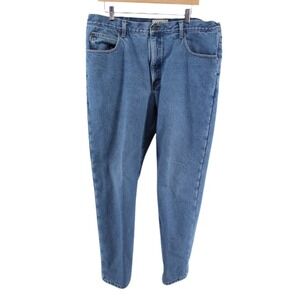 Vintage L.L. Bean Double‎ L Fleece Lined Jeans Men's 40x32 Relaxed Fit Denim